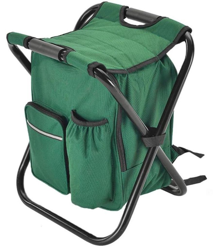 Verk 01673 Chaise pliante de camping avec sac à dos et sac Image du produit 