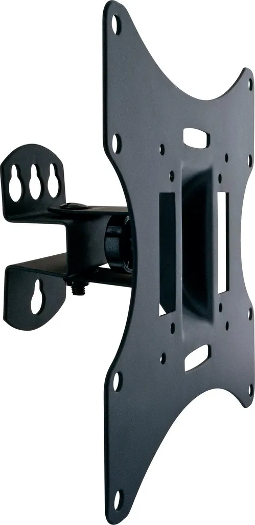 Support TV Mural Articulé 1Gelenk pour Écran Plat 23 à 42 Pouces Noir