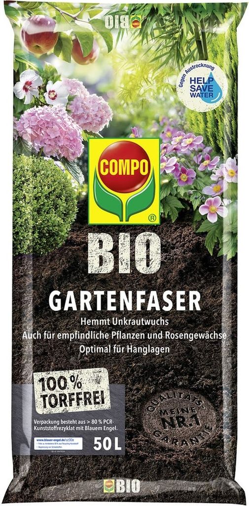 COMPO  Gartenfaser torffrei 50 Liter Produktbild 