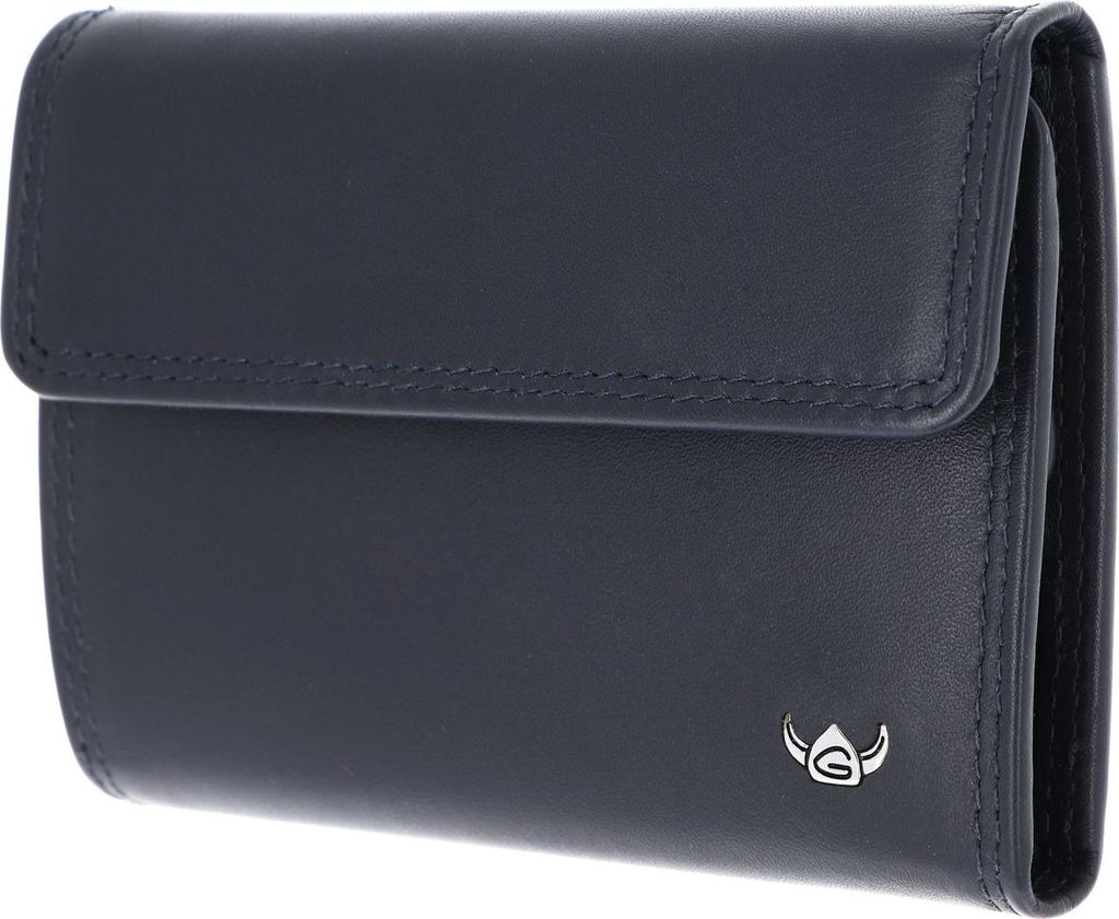 Golden Head Leder Schlüsselmäppchen Geldbörse Polo Schlüsseletui 5150 Marineblau dunkelblau