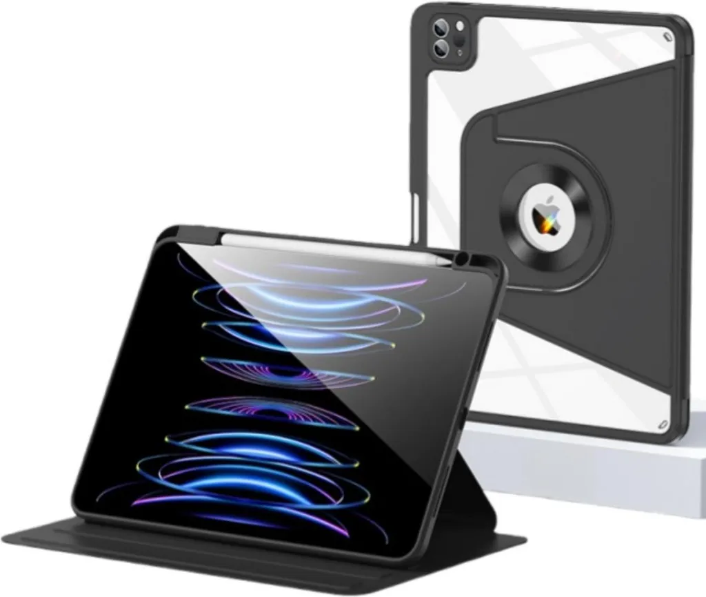 Custodia iPad Air 13 e Pro 12.9 INF Girevole - Perfetta per Procreate