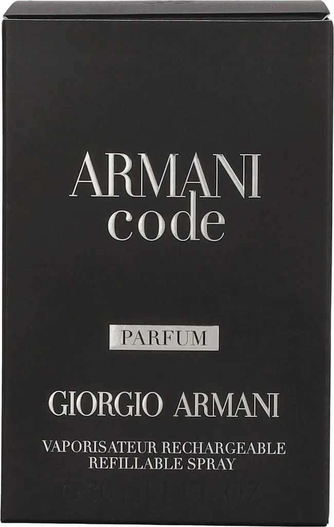 Fini le flacon jetable avec Armani Code Homme Parfum 30 ml Rechargeable - 4