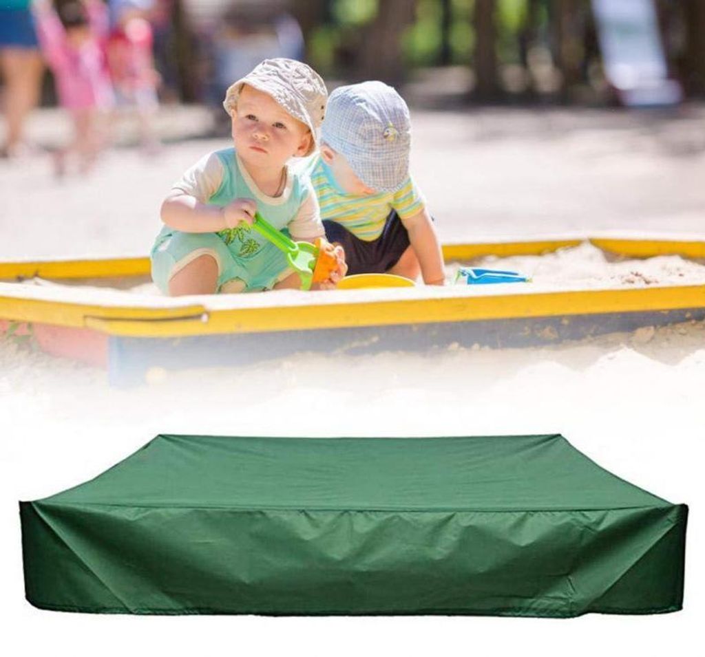Kryt na pískoviště 120 x 120 cm, nepromokavý ochranný kryt Obrázek produktu 