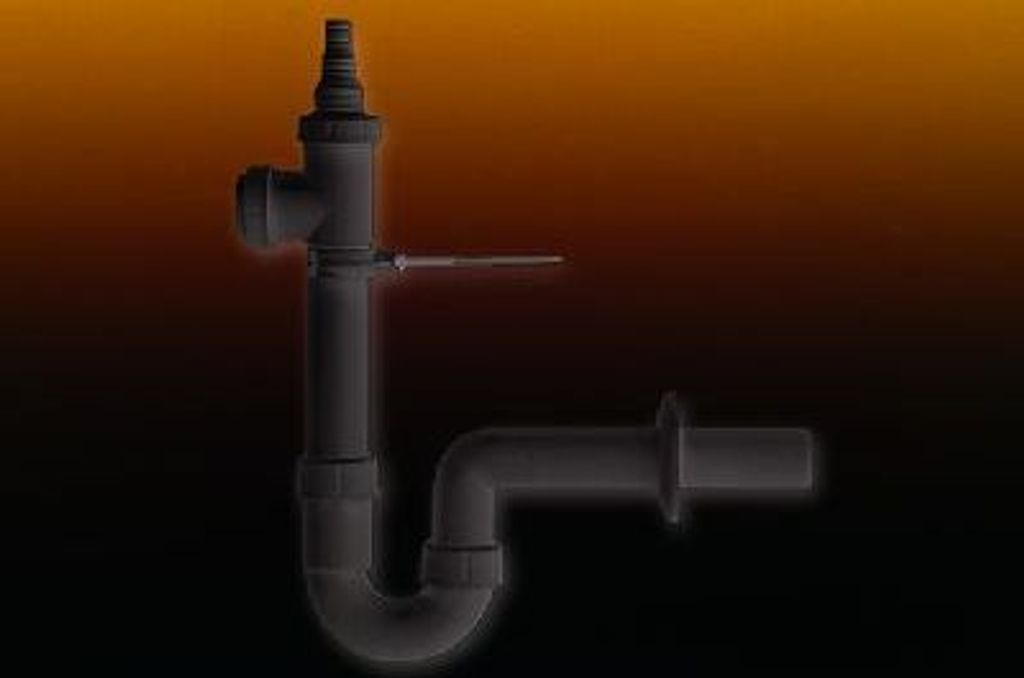 Naber, Röhrengeruchsverschluss, 11/2' x Ø 40 mm - Montagematerial
