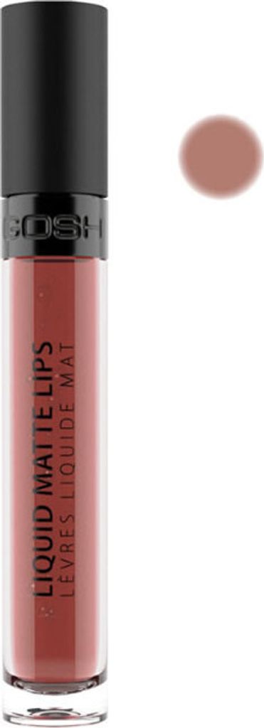 Gosh Liquid Matte Lips 007 Nougat Crisp 4 ml