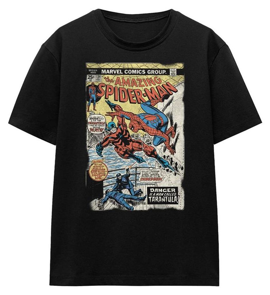 Spider-Man - T-Shirt für Damen TV34790 (L) (Schwarz)