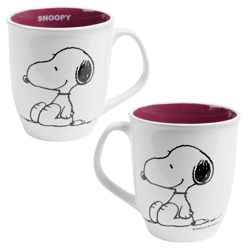 The Peanuts Tasse - Snoopy Kaffeetasse Becher Kaffeebecher Produktbild 