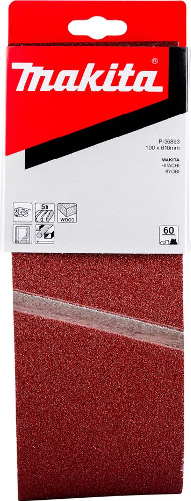 Makita P-36893 Schleifband 100x610mm K60 Produktbild 3