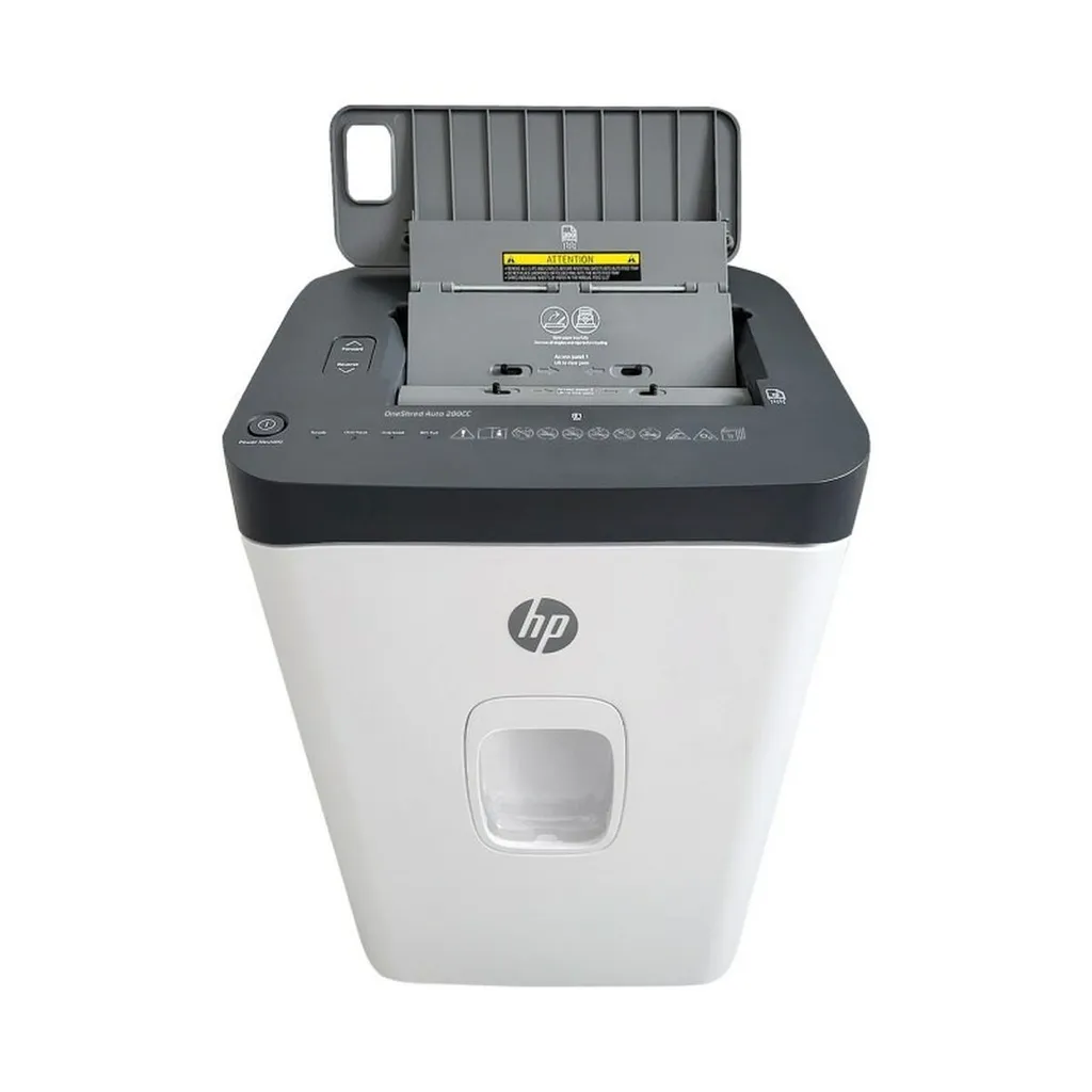Destructeur de documents pour bureau HP OneShred Auto 28L - 10
