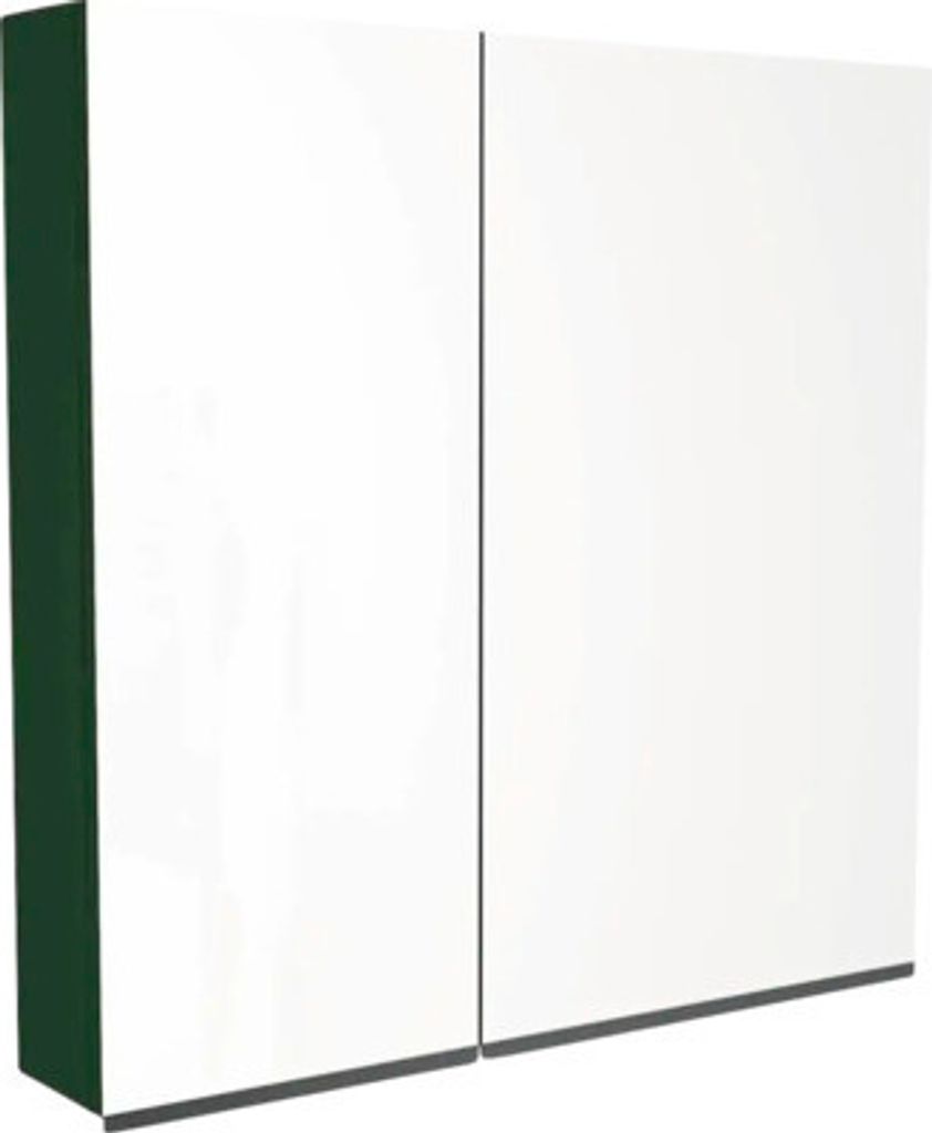 Spiegelschrank Devo Viva 2.0 rechts BxHxT 70x85x15 cm conifer green supermatt