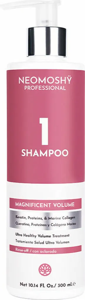 Neomoshy Magnificent Volume Shampoo 300ml: Volume Reale e Capelli Forti