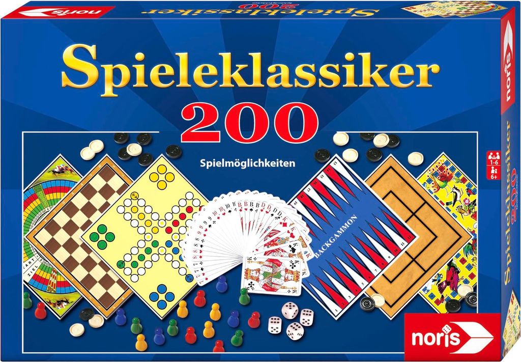 Noris Spielesammlung 200 Spiele