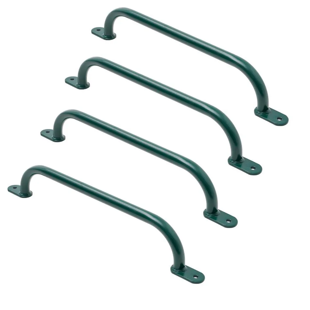 TRIBECCO prese per arrampicata per parchi giochi, strutture per arrampicata, letti alti e pareti da arrampicata indoor (550 mm verde, 4 pezzi)