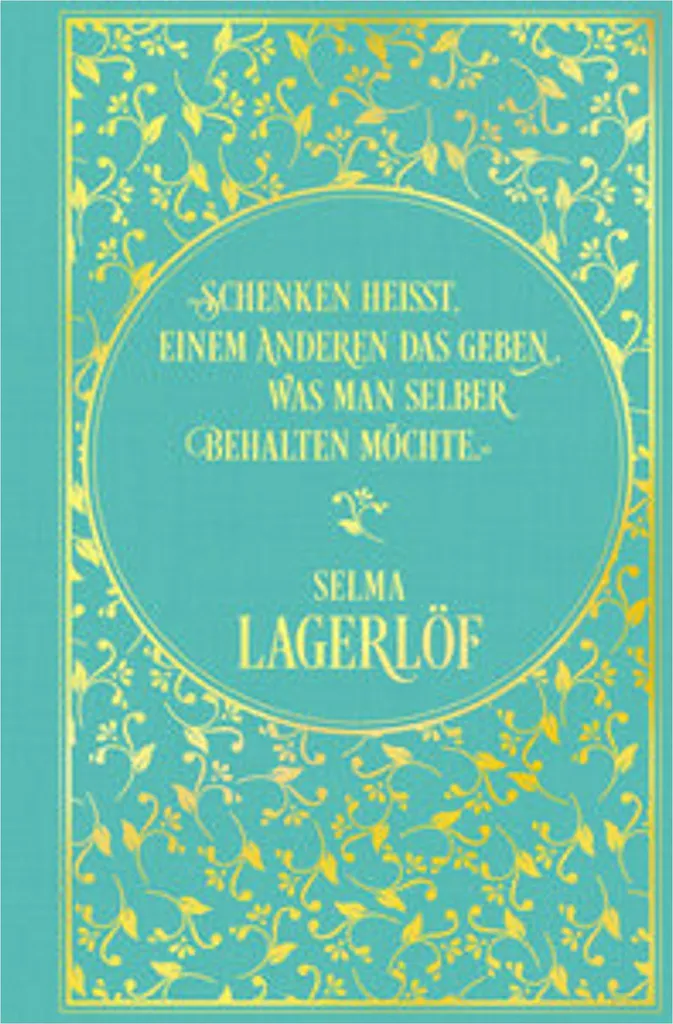Carnet Selma Lagerlöf papier premium 100g avec ruban marque-page satin