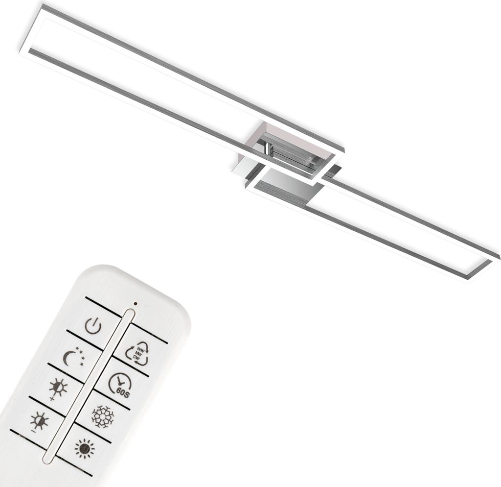 Plafoniera BRILONER LEUCHTEN FRAME, 40 W, 4400 lm, IP20, Immagine del prodotto 