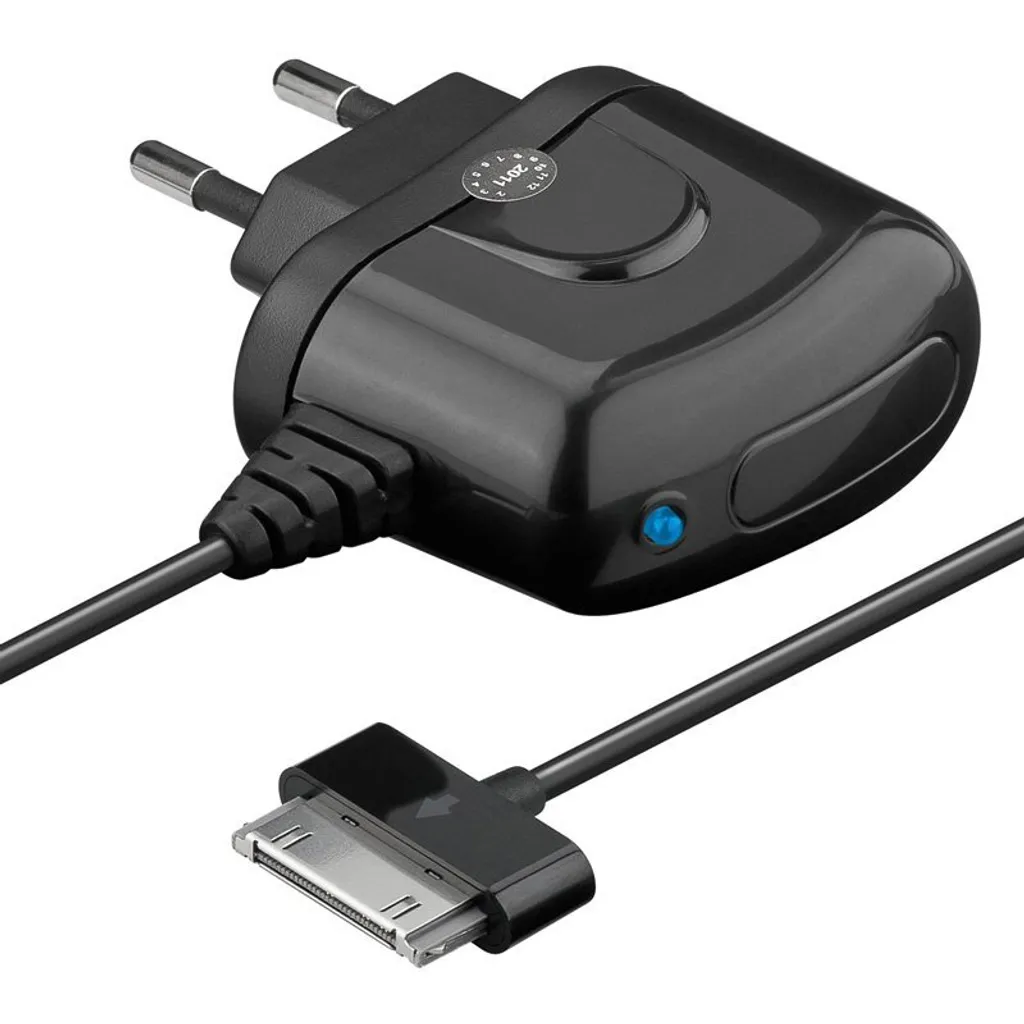 Chargeur tablette Samsung avec long cable de 1.5m Goobay 42618 noir