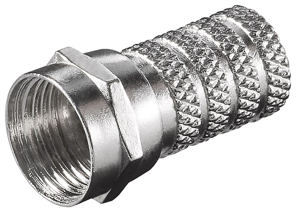 goobay untwist F plug 4,0 mm (sfuso) Immagine del prodotto 