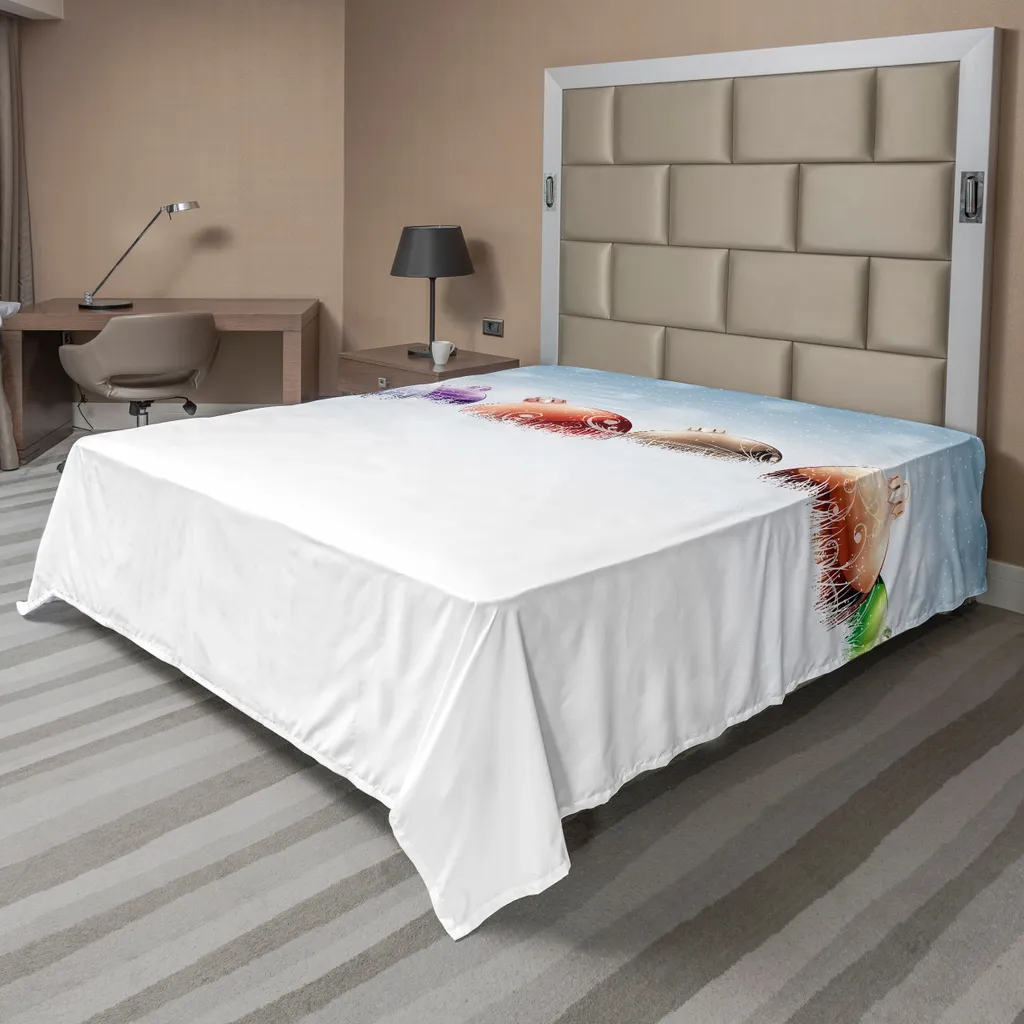 Drap de Noël ABAKUHAUS Frosty Artful multicolore XXL 266 x 260 cm