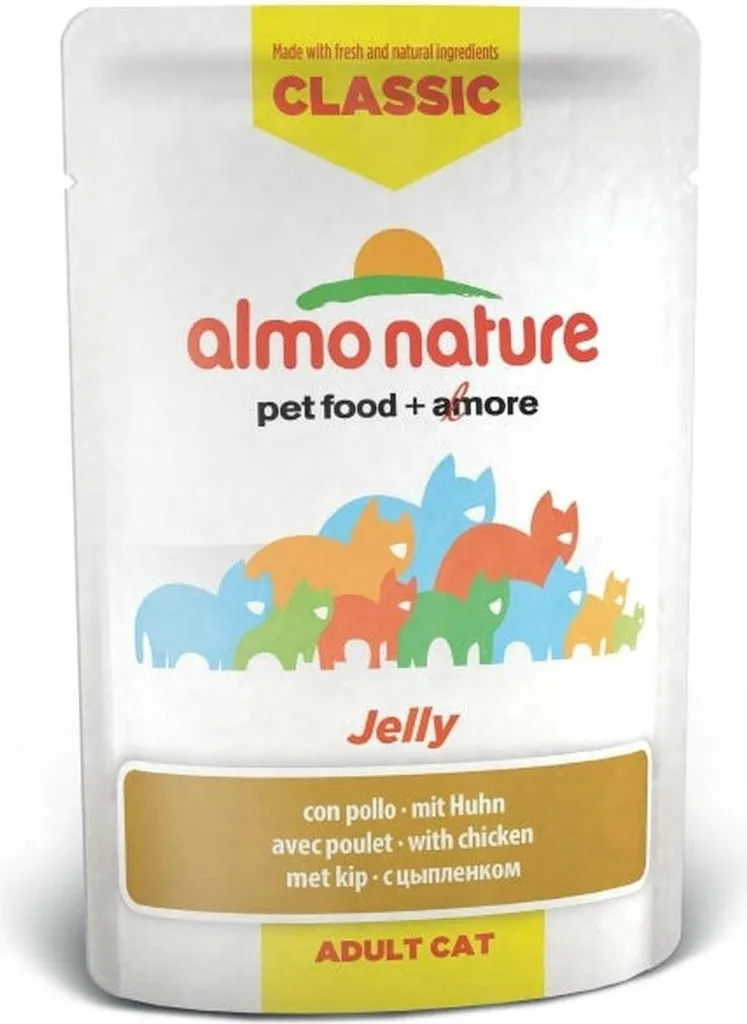 Almo Nature HFC Jelly Poulet 55g - 24x boîtes gelée naturelle pour chat