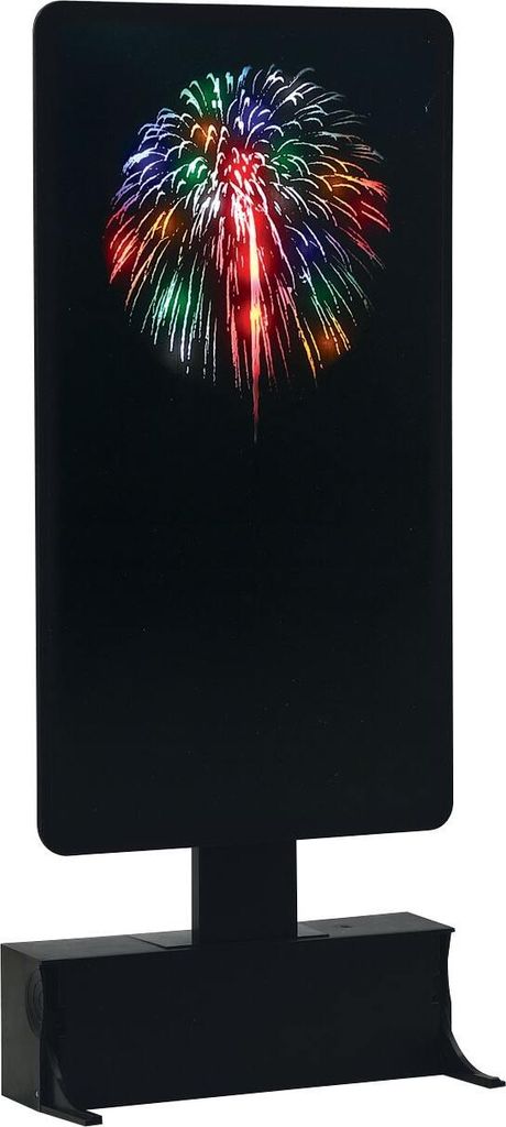 LEMAX Weihnachtsdorf Weihnachtsfigur mit Feuerwerk, Produktbild 