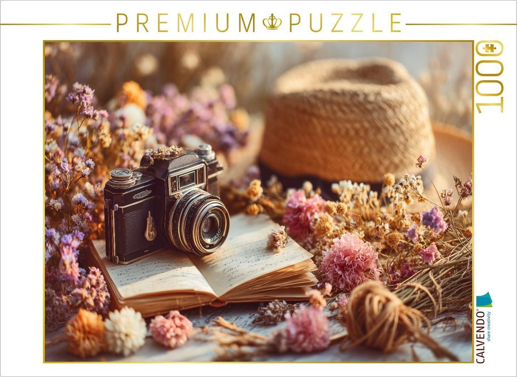 CALVENDO Puzzle Ein Motiv aus dem Kalender Zeitgeflüster | 1000 Teile Lege-Größe 64x48cm Foto-Puzzle für glückliche Stunden