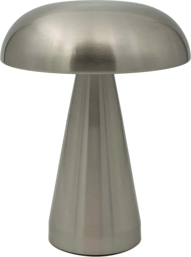 Lusso - Lampada da tavolo Touch - Sofia - Argento - H21 x Ø16