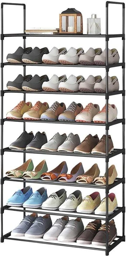 Fini le désordre : étagère à chaussures 8 niveaux pour ranger 40 paires