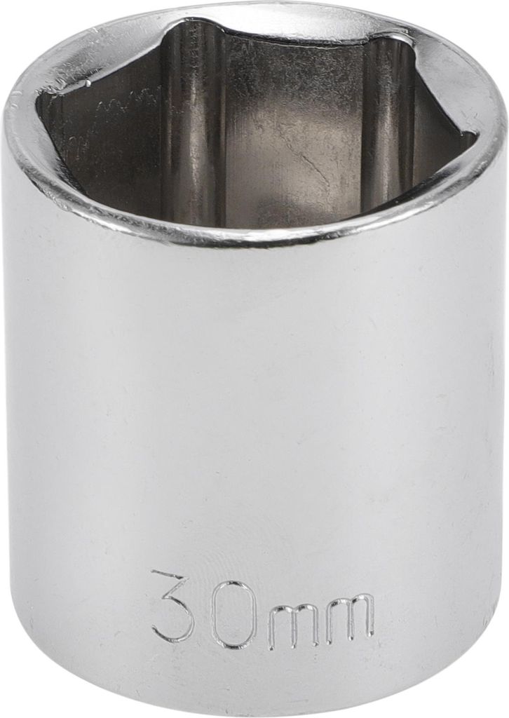 1 Stš¹ck Schlagschrauber Steckschlš¹ssel Langlebiges Werkzeug 44mm Silberton Kohlenstoffstahl 6-Punkt 30mm fš¹r Auto Motorrad Dirtbike Repara...
