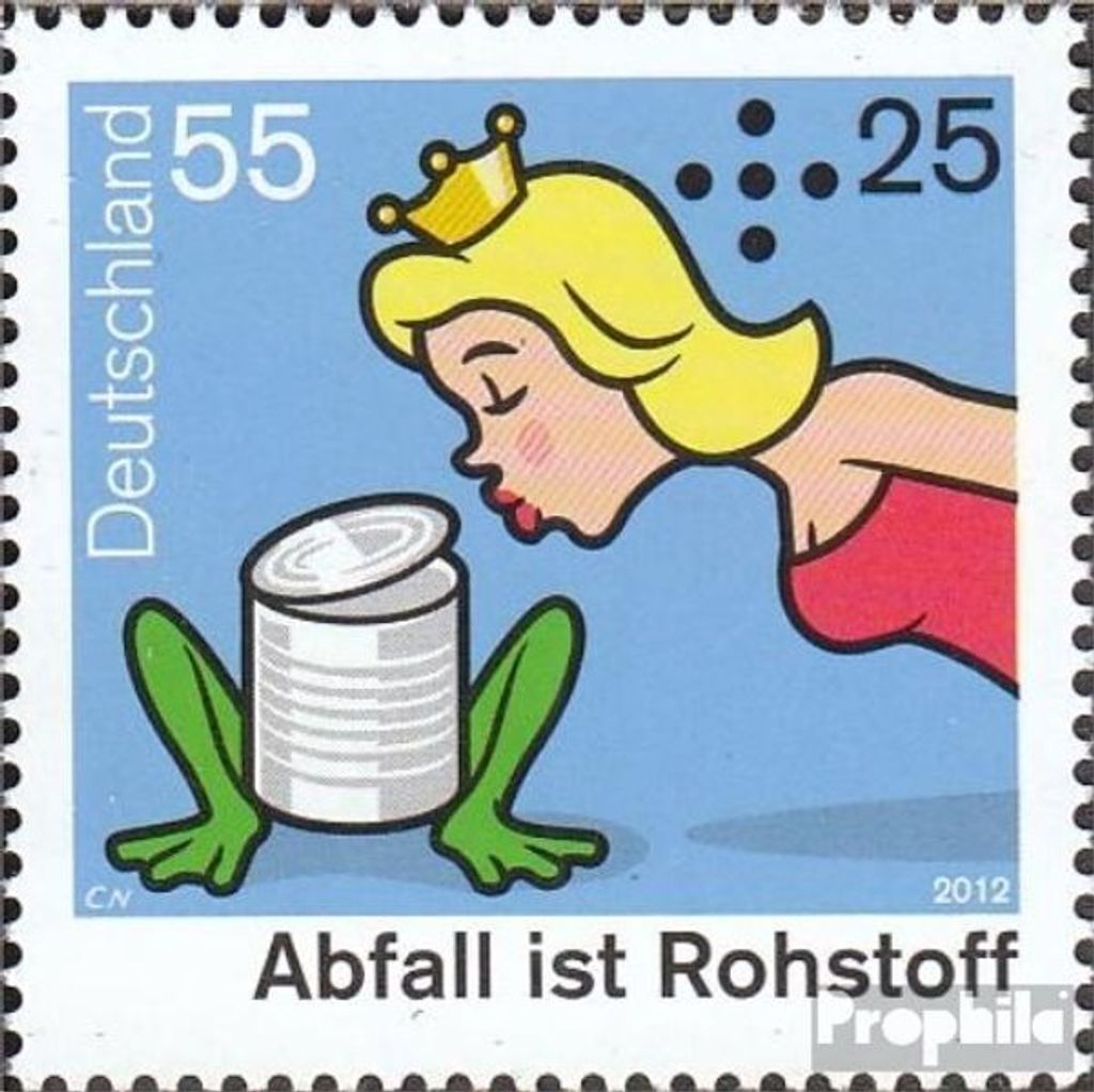 Briefmarken BRD (BR.Deutschland) 2012 Mi 2932 (kompl.Ausg.) FDC Umweltschutz
