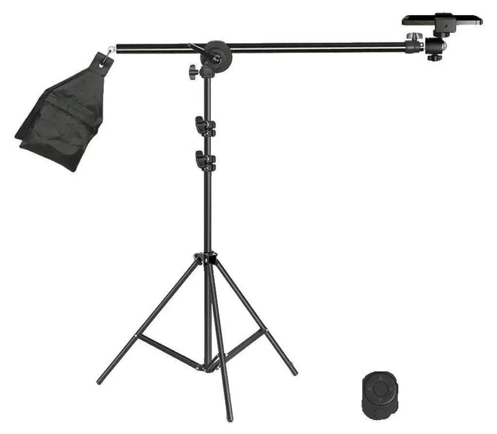 Bras articulé pour appareil photo Bluetooth kit complet réglable 50cm