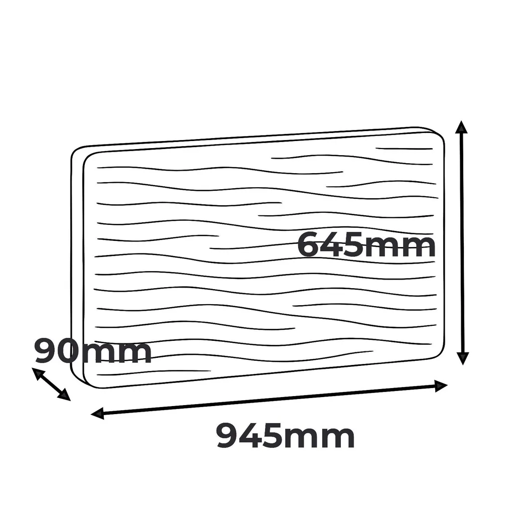 Plafonnier LED 90W CCT réglable avec télécommande et design rectangulaire - 3
