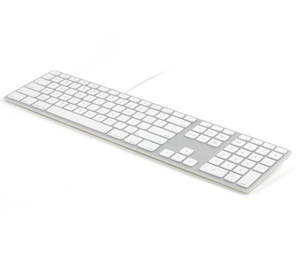 Przewodowa klawiatura Matias RGB US QWERTY do MacBooka Zdjęcie produktu 