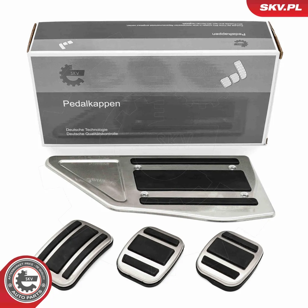 Couvre-Pédales Antidérapants pour Opel Grandland X A18 - Set ESEN SKV