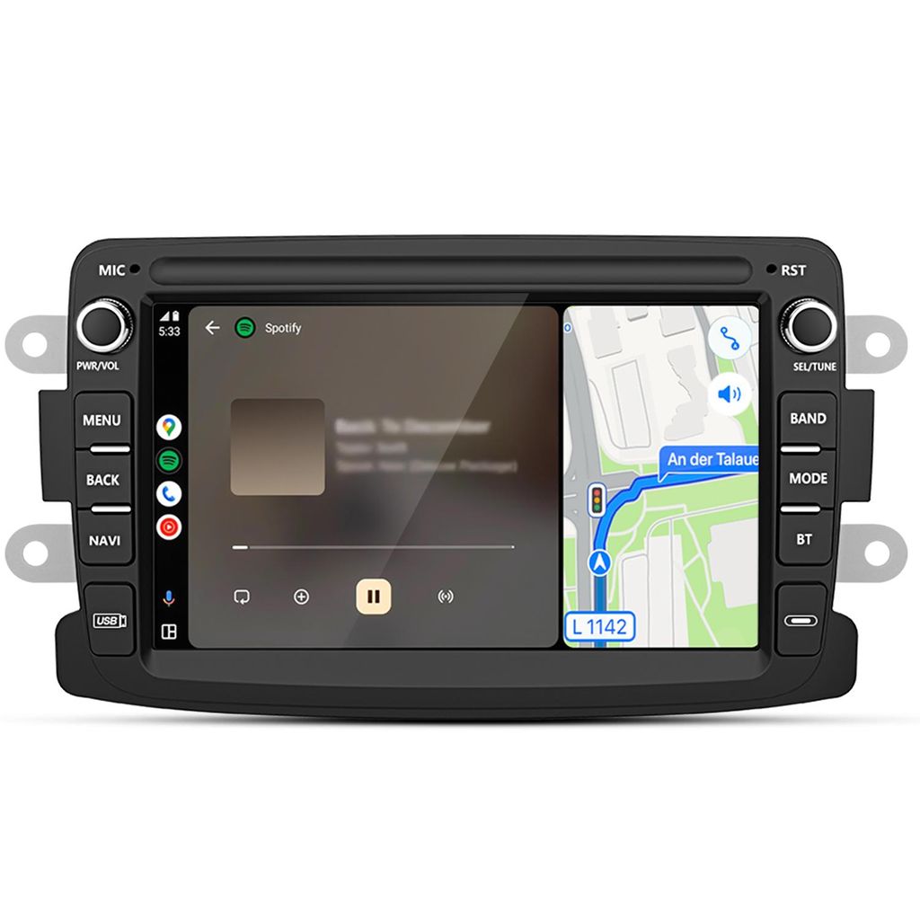 2+64GB 7”Android Autoradio Carplay Für Dacia Dokker Duster Produktbild 