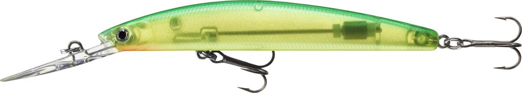 Daiwa Wobbler Tournament Double Clutch 75SP-G Farbe Lime Chart Länge 7,5cm Gewicht 5,0g