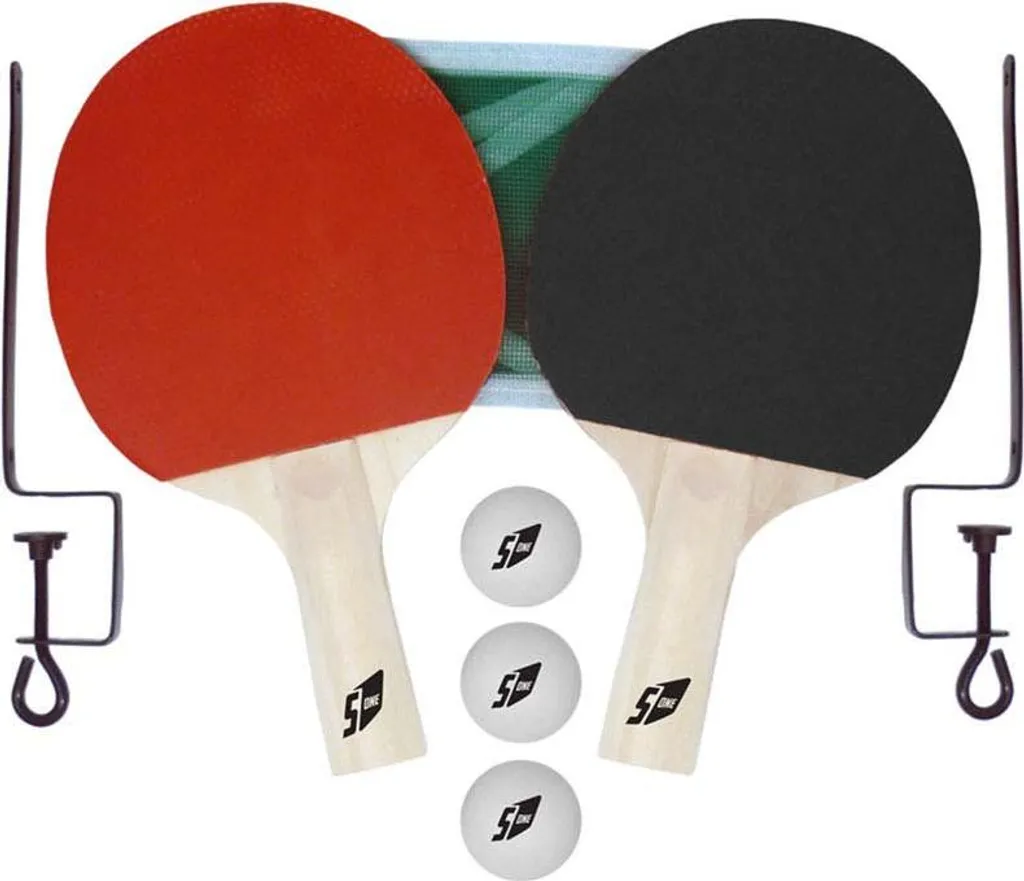 Set de ping-pong Sport One Challenge One Size avec 2 raquettes et balles