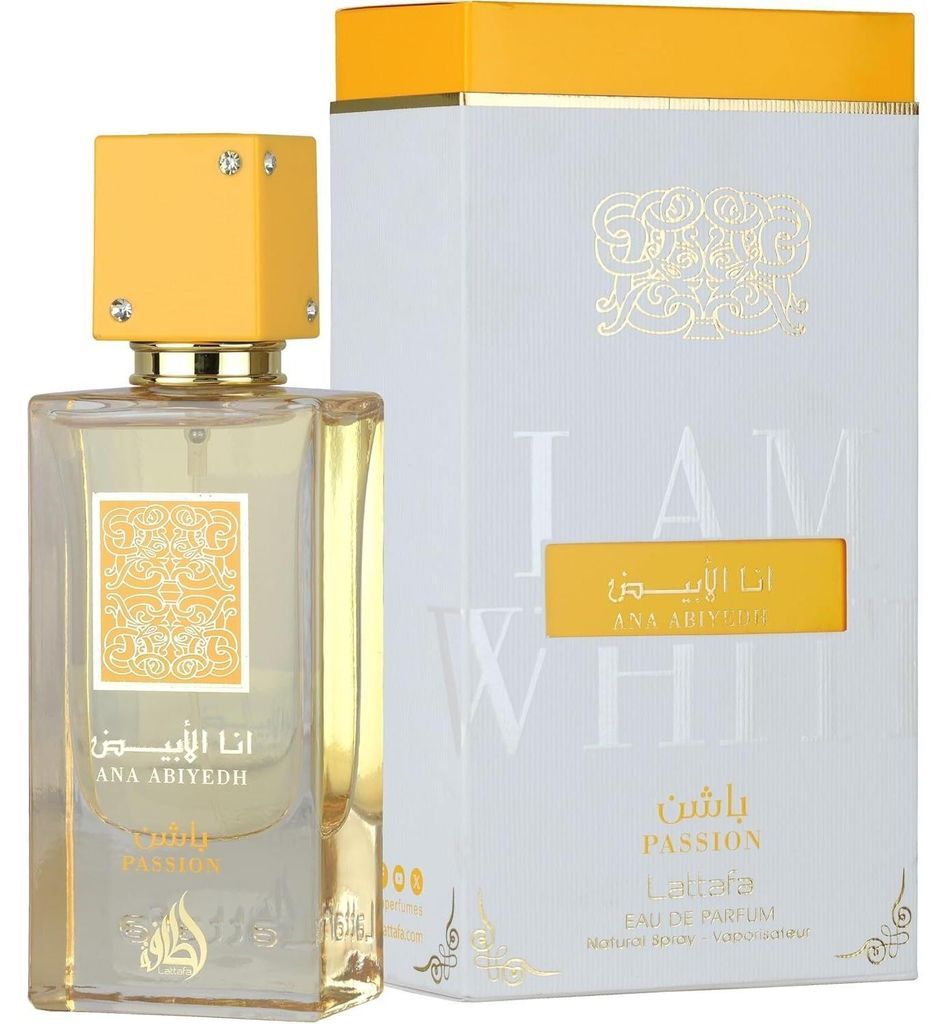Lattafa Ana Abiyedh Passion, eau de parfum voor dames, 60 Productafbeelding 