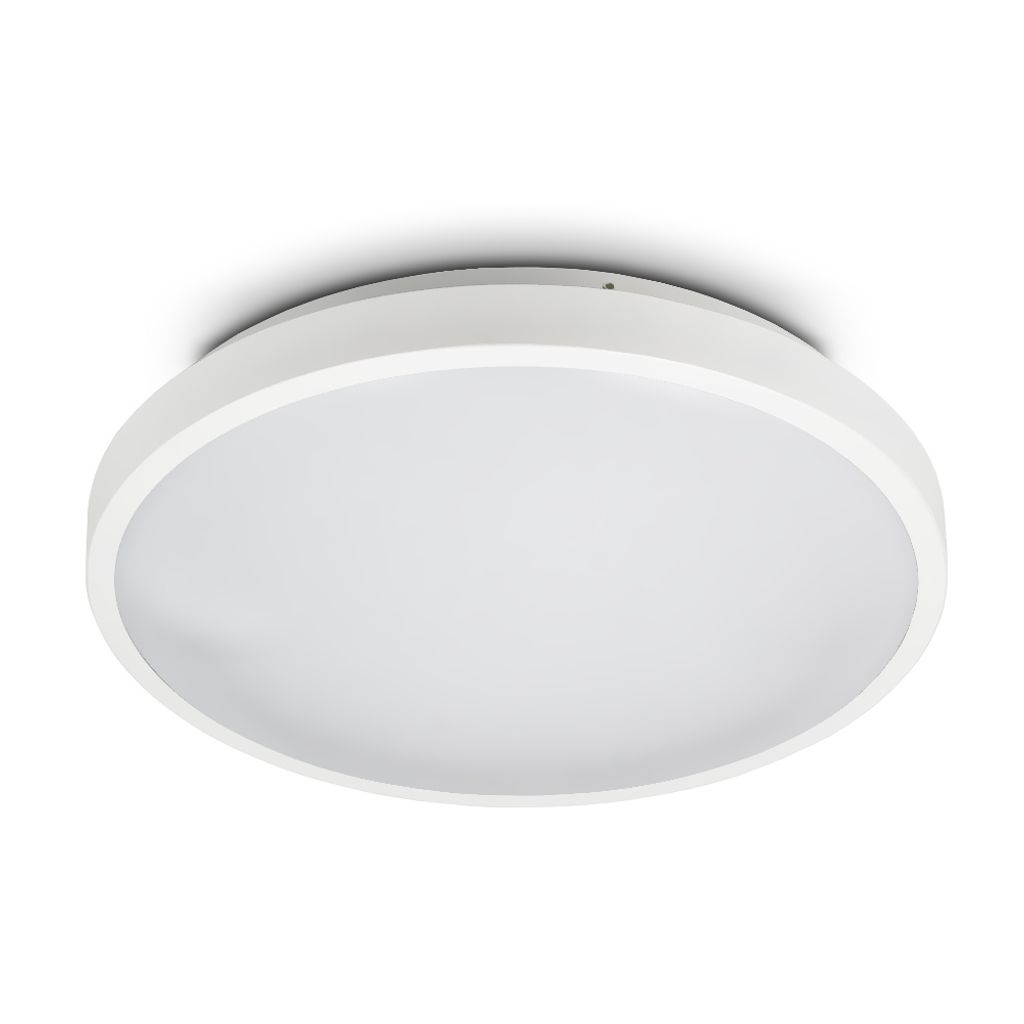 Deckenlampe 2xE27 IP20 ROMI rund weiss Produktbild 