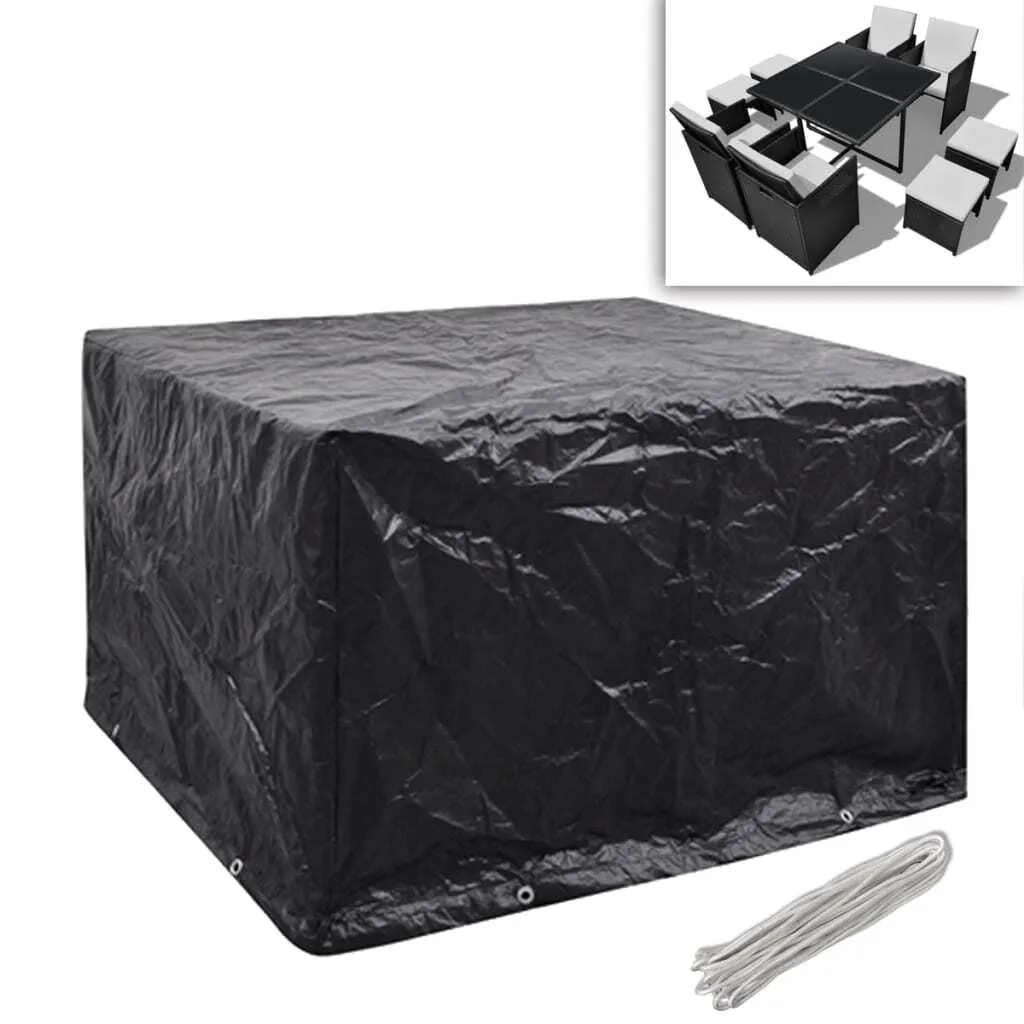 SYFAX™ Coperture Arredi Giardino 2pz 113x113cm - Protezione Polyrattan