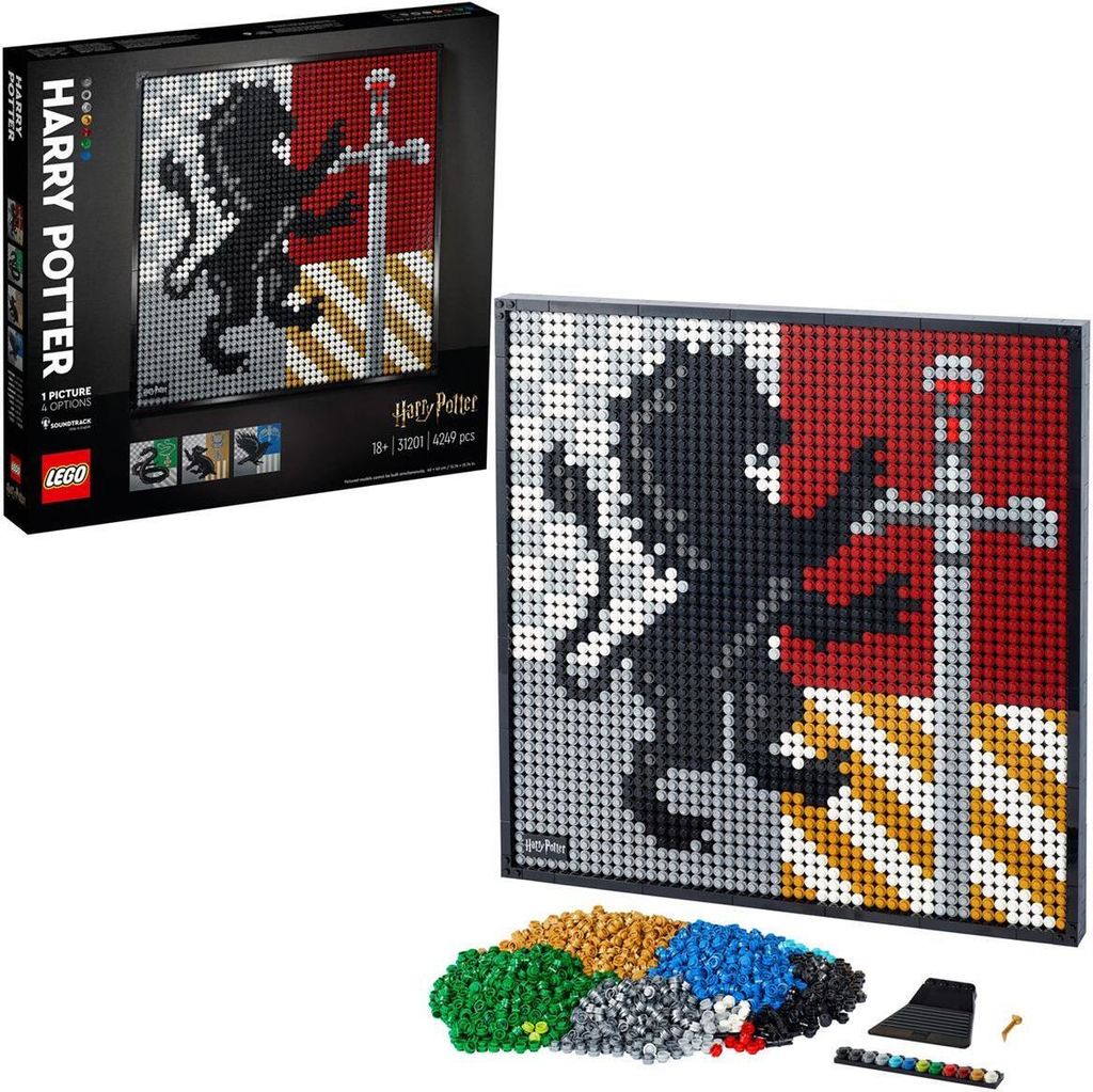 LEGO ART Harry Potter™ Erby Rokfortu, Stavebnica, 18 rok / Obrázok produktu 