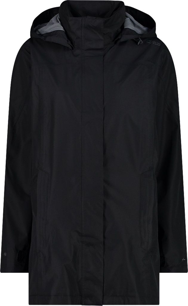 CAMPAGNOLO WOMAN JACKET SNAPS HOOD schwarz 44 Produktbild 