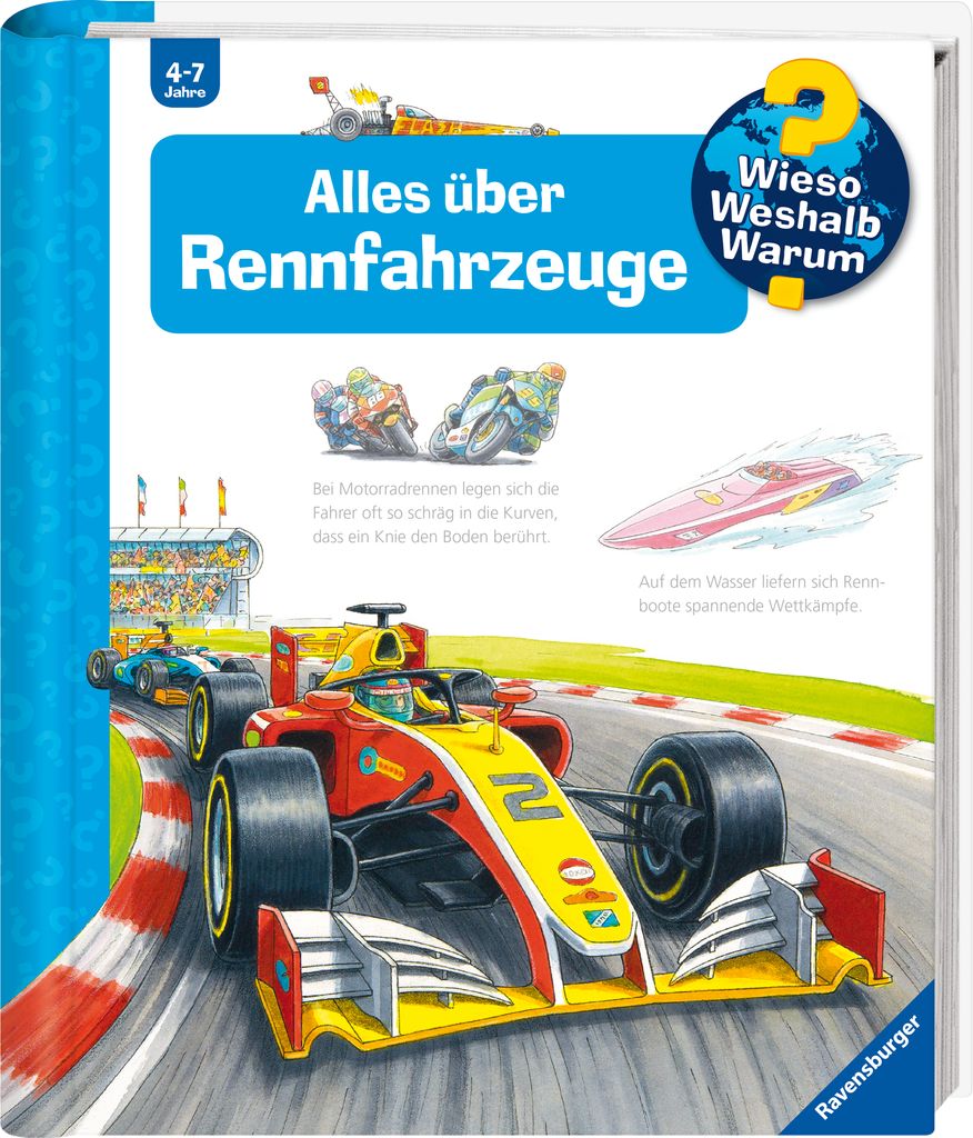 Wieso? Weshalb? Warum?, Band 69: Alles über Rennfahrzeuge Image du produit 