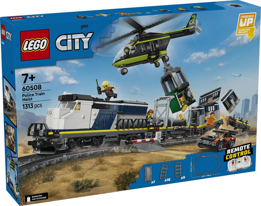 LEGO City: Overval op de politie-trein - Productafbeelding 