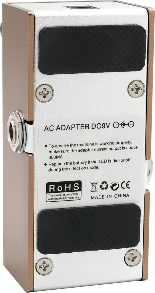 Pédale Delay Numérique Mini pour Guitare Électrique IRIN EF-08 Café - 2