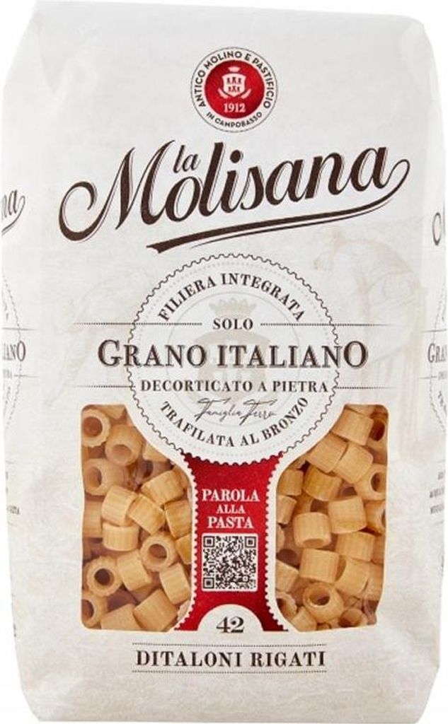 Teigwaren Ditaloni Rigati n42 500g - La Molisana
