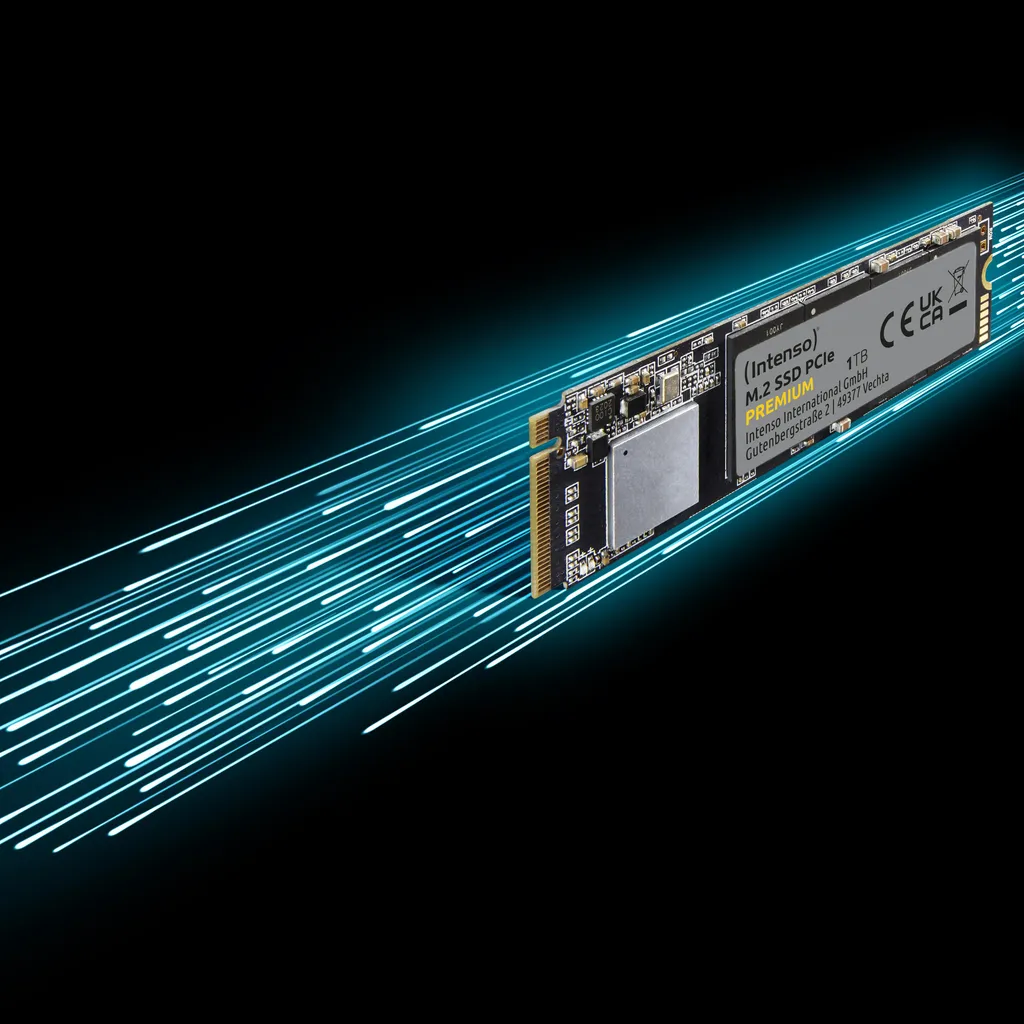 SSD Intenso Premium 2TB NVMe Gen.3x4 - Performances 2100Mo/s Lecture