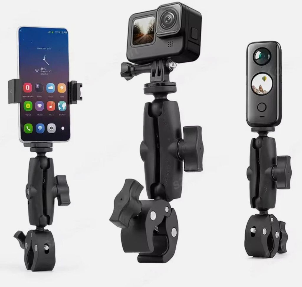 Fahrrad Motorrad Kamerahalterung Universal Actioncam Produktbild 