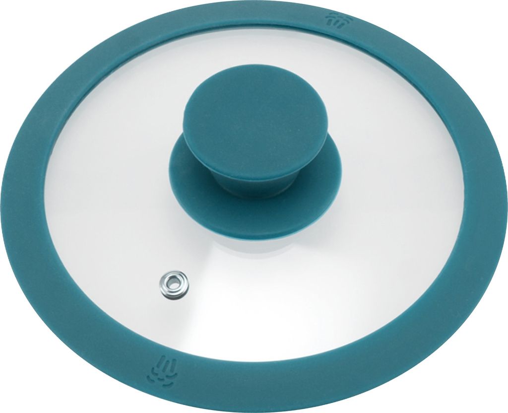 Moneta Glasdeckel 32cm Mit Silikonrand - Flachdeckel Für Alle Töpfe