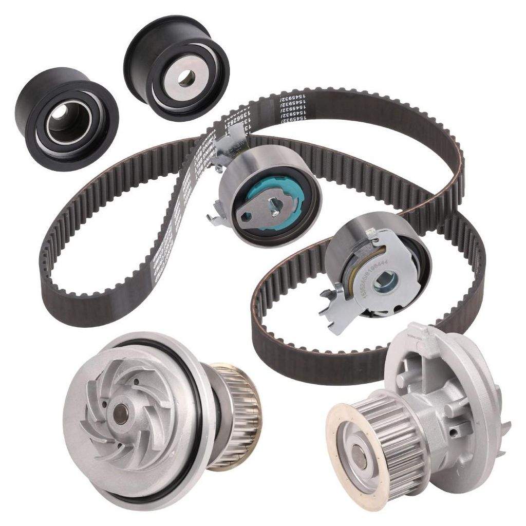 RIDEX 3096W0140 Zahnriemensatz + Wasserpumpe für OPEL ZAFIRA B (A05) Astra H Caravan (A04) Astra H Schrägheck (A04) Astra G CC (T98) Zafira A (T98)