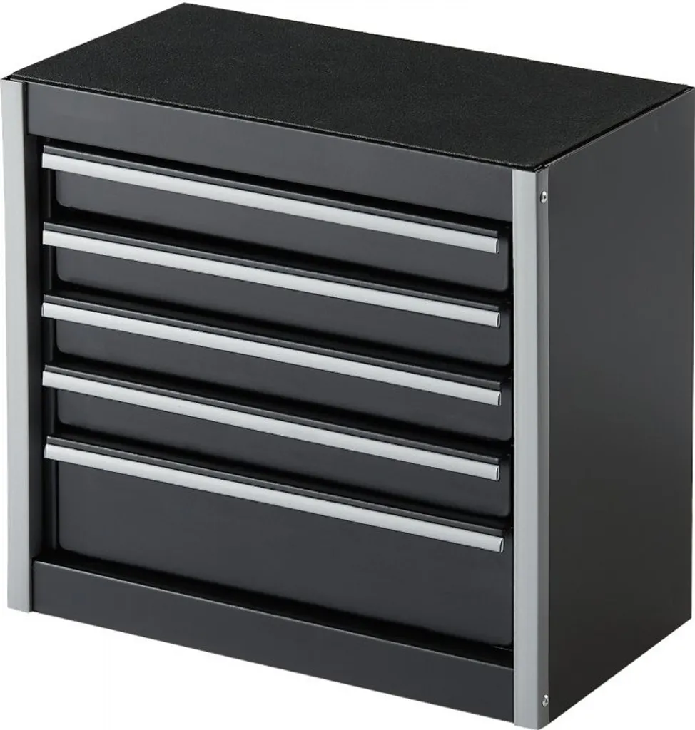 Mallette à outils à 5 compartiments - Coffret de rangement compact Pro - 9